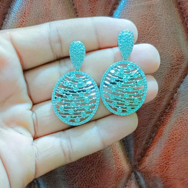 Oxidized silver earrings exporter India