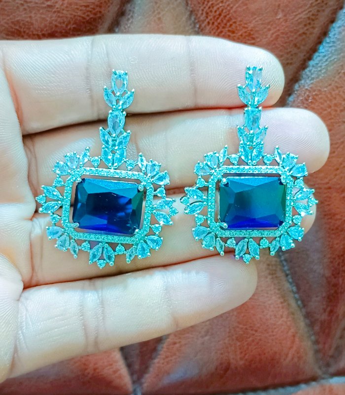 Lavender drop earrings wholesale India