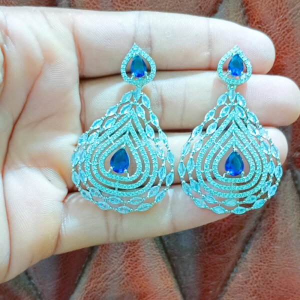Maroon antique earrings wholesale India