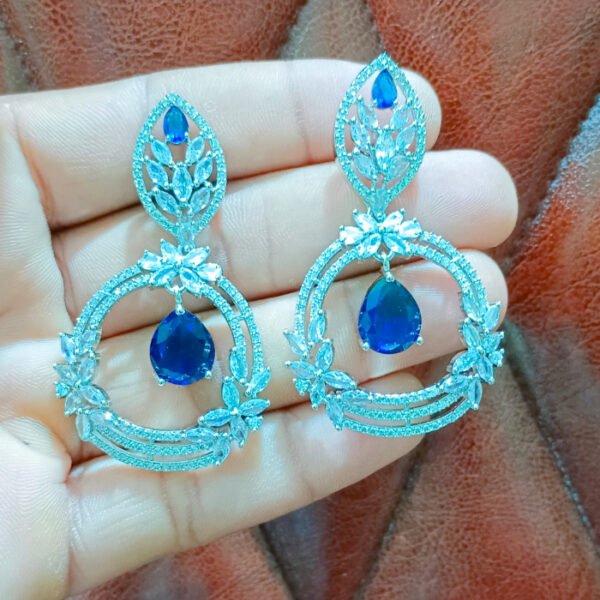 Yellow artificial earrings manufacturer India