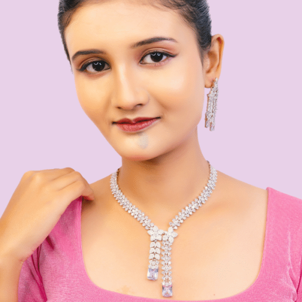 Wholesale antique artificial necklace earrings set