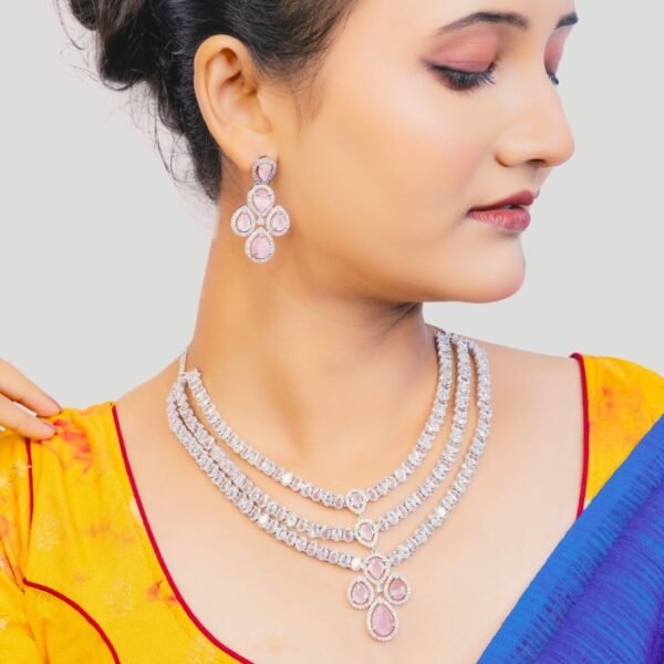 Factory Rate CZ Cubic Zirconia Necklace – Wholesale Artificial Jewelry Manufacturer